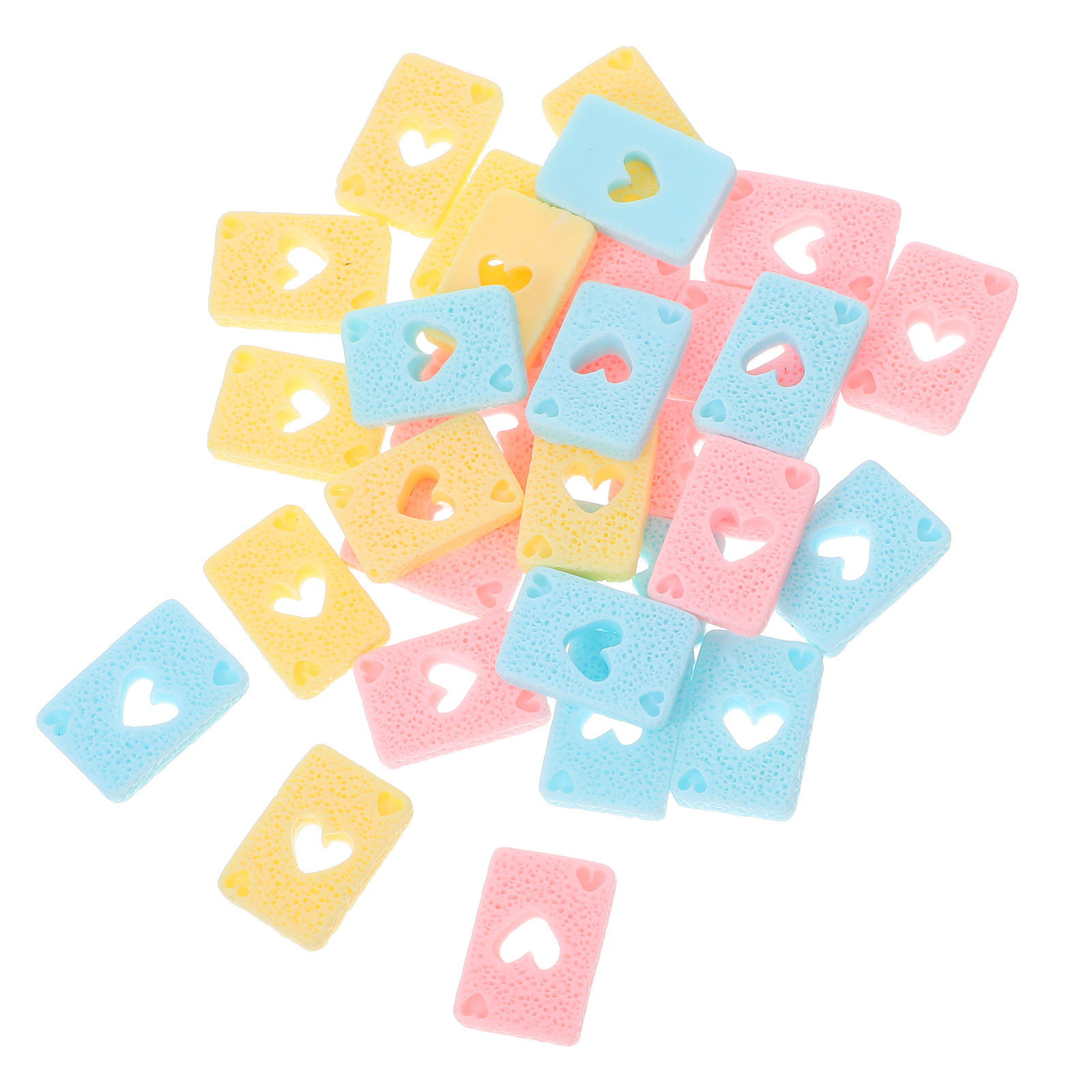 Embellishments For Scrapbooking - 30 pezzi di ciondoli in resina