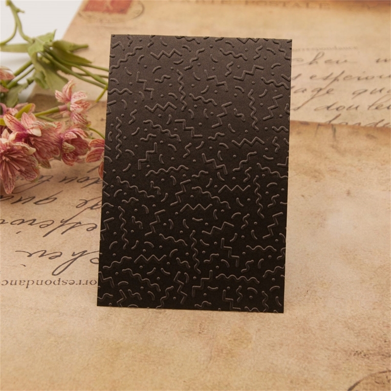 Embellishments For Scrapbooking - Stencil per goffratura multiuso per cartelle