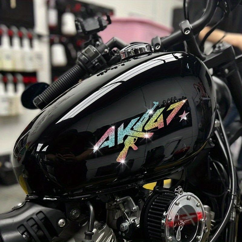 Adesivo per Moto AK47 con Effe - Glitter Vinyl Roll recensione e prezzo