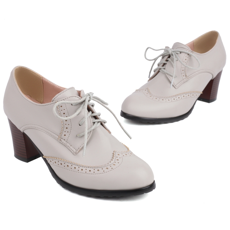 Scarpe fannullone con tacco al - Guipure Lace Panel recensione e prezzo