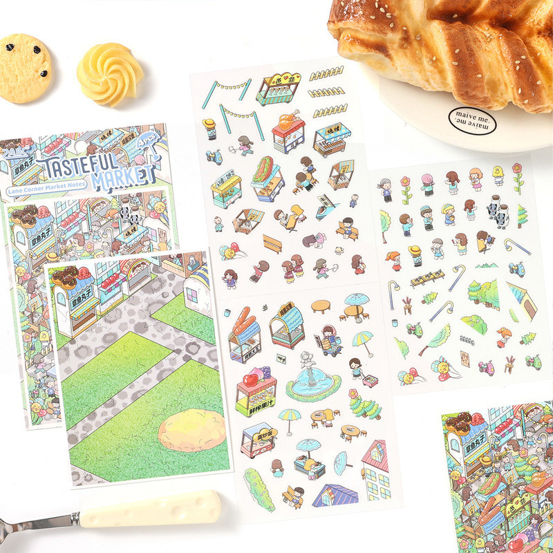 4 fogli di adesivi 3D a tema c - Embellishments For Scrapbooking recensione e prezzo
